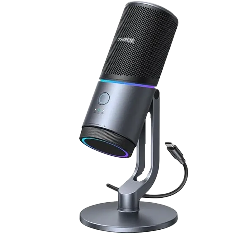 UGREEN CM769 Desktop USB Microphone With RGB Lights Mascom International.webp